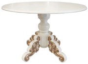 Mesa de Jantar Claire Kleiner Schein - Largura 120cm Altura 76cm Profundidade 120cm