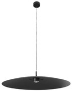 Pendente Led Aluminio 17W 60 3000K 90Cm Plato - PRETO