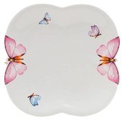 Prato Sobremesa Porcelana Borboletas 21,5cm 17987 Wolff