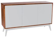 Buffet Safira 3 Portas Branco - Wood Prime MP 1041591