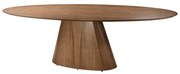 Mesa de Jantar Camila Oval Design Atemporal