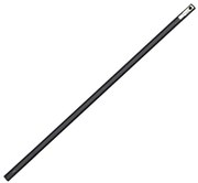 Trilho Sobrepor Aluminio 2M - PRETO