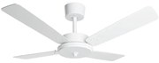 Ventilador De Teto Mdf Aco Branco Topaz