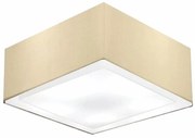 Plafon Quadrado Duplo Vivare Md-3040 Cúpula em Tecido 30x70x70cm - Bivolt