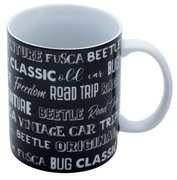 Caneca Porcelana Fusca Adventure Volkswagen 300 ml