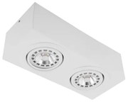 Plafon Sobrepor Aluminio R70 5W 7Cmx26cm - BRANCO