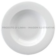 Prato Fundo 24 Cm Porcelana Schmidt - Mod. Aba Larga 2° Linha