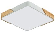 Plafon De Sobrepor Led 120w 4800lm Madeira Branco