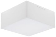 Plafon Sobrepor Aluminio Acrilico Branco Valencia 18cm