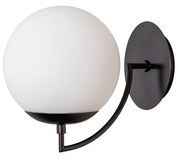 Arandela Allen 20X27,2X24,9Cm 1Xe27 Alumínio E Globo Ø20Cm - Usina 250... (BT - Branco Texturizado, FOSCO)