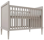 Berço Mini Cama Natu - Cinza