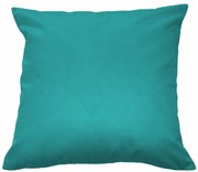 Almofada Decorativa 50x50 Tecido Suede Azul Tiffany