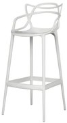 Banqueta Aviv em Polipropileno Branco 109cm - 61170 Sun House