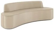 Sofá 4 Lugares para Sala de Estar Living 230cm Koane D06 Facto Pérola