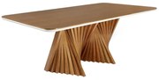 Mesa de Jantar sem Vidro 220x110 cm Salitre - DT 55283