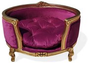 Cama Pet Provençal Madeira Maciça Design de Luxo Peça Artesanal