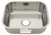 Cuba de Embutir Tramontina 40 x 34 x 14 cm Basic 40 BL Standard em Aço Inox Sem Válvula