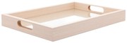 Bandeja Retangular De Mdf Com Fundo Tresse 35Cm - Lyor