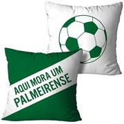 Jogo Capa de Almofada Palmeirense 2 Peças