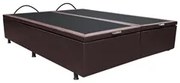 Base Box Baú para Cama Casal Queen 158x198cm Bipartido Liz S05 Sintéti