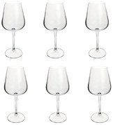 Jogo 6 Taças Vinho Branco Em Cristal Ecológico 450Ml - Bohemia