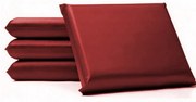 Travesseiro De Espuma Com Capa Impermeável Hospitalar 50X35Cm - Orthov... (Vermelho)