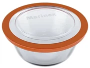 Tigela Redonda Com Tampa Plástica Marinex Pratica 600ml