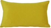 Capa Almofada Suede Amarelo 30x50cm - LISO