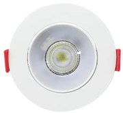 Spot De Embutir Redondo 5W 6500K Led Bivolt Ø8,6X2,5Cm | Opus Eco 3273...