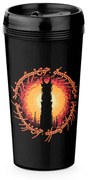 Copo Viagem 520ml Mordor Ring Senhor dos Anéis