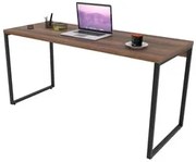 Mesa de Escritório Office 150cm Estilo Industrial Prisma C08 Nogal - M