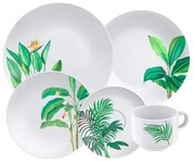 Aparelho de Jantar Tramontina Graziela em Porcelana Decorada 20 Peças