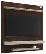 Painel para TV 60 Pol 150cm Lima B02 Nogal/Off White - Mpozenato