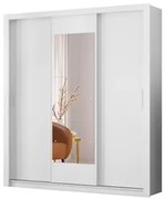 Guarda Roupa Casal 3 Portas 2 Gavetas Vero D02 Branco - Mpozenato