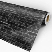 Papel de Parede Tijolo Preto