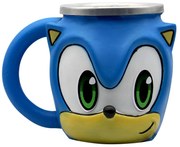 Caneca 3D Sonic Videogame Retrô