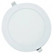 Plafon Led Embutir Redondo Branco 6W 110 - LED BRANCO FRIO (6500K)