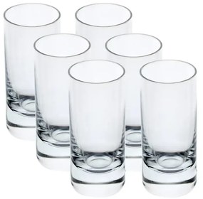 Jogo Com 6 Copos Para Shot Barware Cristal 60Ml - Bohemia