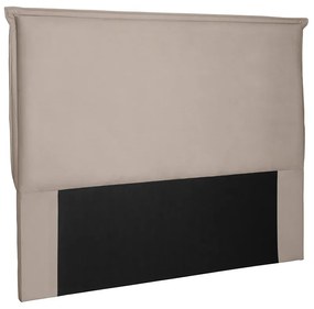 Cabeceira Garden Para Cama Box Solteiro 90 cm Suede - D'Rossi - Bege