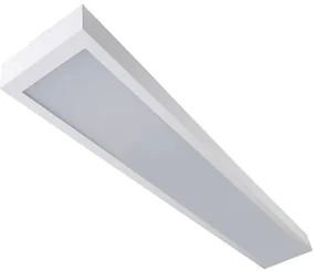 Plafon Led Sobrepor Aluminio Branco 54w 6500k Londres