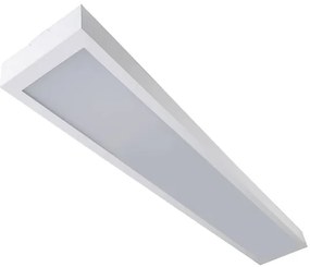 Plafon Led Sobrepor Aluminio Branco 54w 6500k Londres