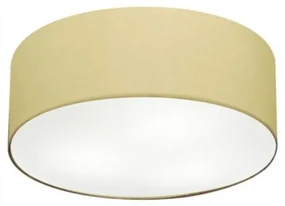 Plafon Para Dormitório Cilíndrico SD-3014 Cúpula Cor Algodão Crú
