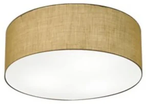 Plafon Para Sala de Jantar Cilíndrico SJ-3047 Cúpula Cor Palha