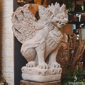 Escultura Garuda em Cimento | Bali