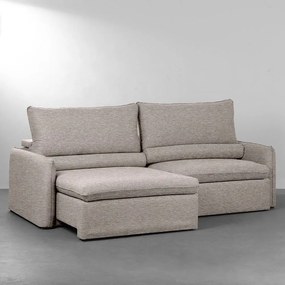 Sofá Week Retrátil Myst Cinza - 2,46m
