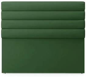 Cabeceira California Para Cama Box Casal 140 cm Suede Verde - D'Rossi