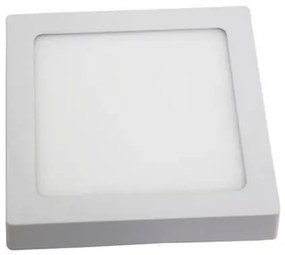 Plafon Led Sobrepor Branco 12W 16X16cm Yamamura - LED BRANCO NEUTRO (4000K)