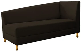 Recamier Valéria 160cm Lado Esquerdo Corano Marrom - ADJ Decor