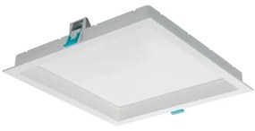 Plafon Led Embutir Quadrado Branco 22w 4000k Deep