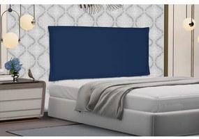 Cabeceira Painel Garden Para Cama Box Solteiro 90 cm Suede - D'Rossi - Azul Marinho